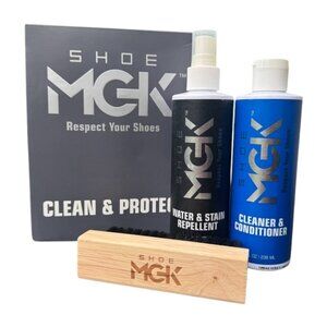 Shoe MGK Clean & Protect Shoe Care Kit Shoe Cleaner Conditioner Water Stain READ